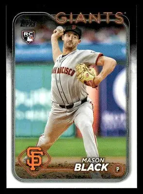 2024 Topps Chrome Update #USC121 Mason Black Refractors - Baseball Card Single