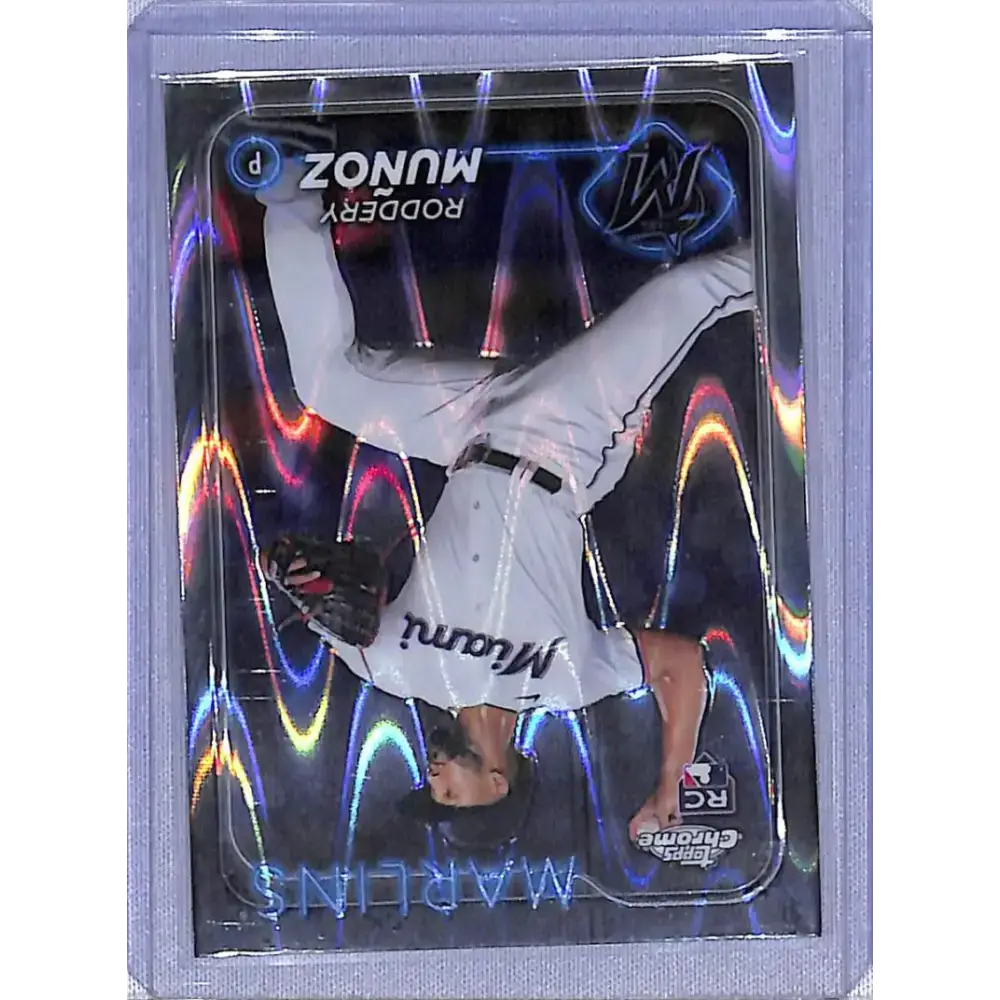 2024 Topps Chrome #USC164 Roddery Munoz NM-MT Florida Marlins - Baseball Card Single