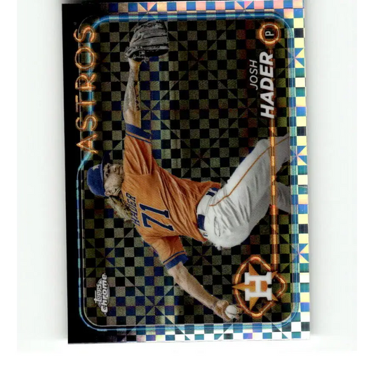 2024 Topps Chrome X-Fractor #162 Josh Hader NM-MT Houston Astros Baseball Card  Image 1
