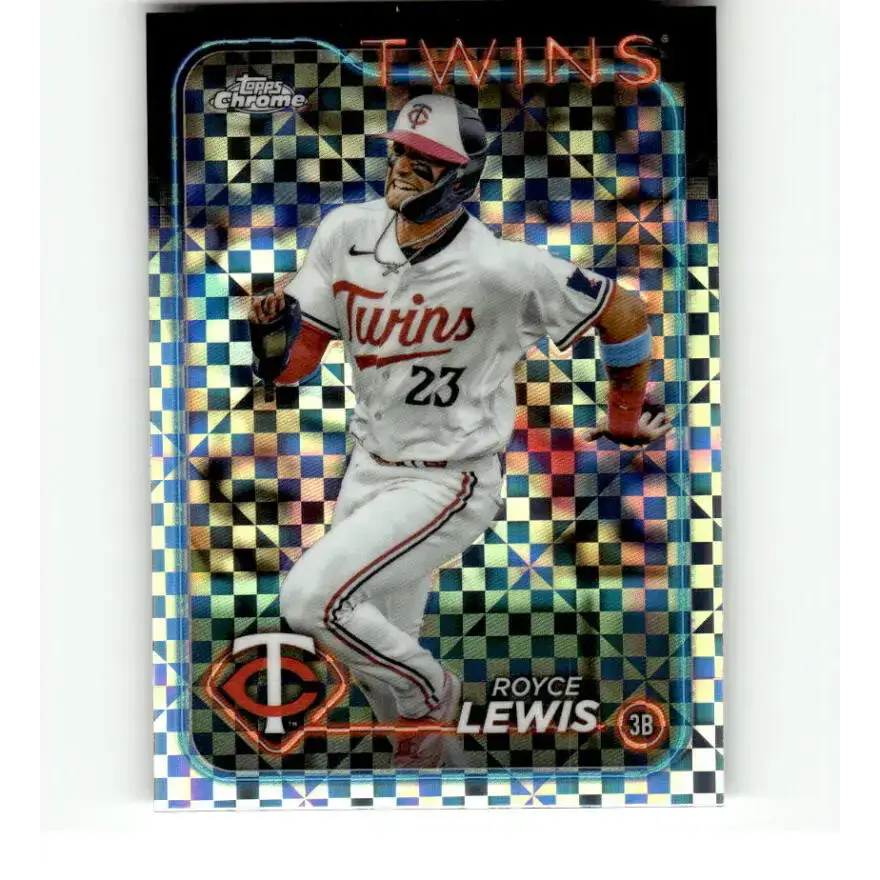 2024 Topps Chrome X-Fractor #217 Royce Lewis NM-MT Minnesota Twins Baseball Card