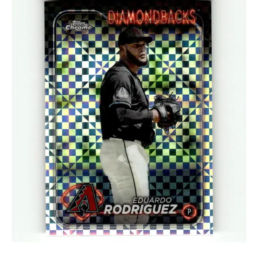 2024 Topps Chrome X-Fractor #235 Eduardo Rodriguez NM-MT Arizona Diamondbacks Baseball Card