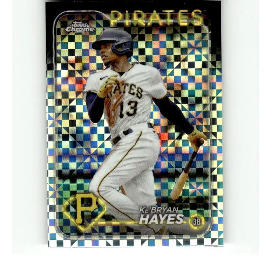 2024 Topps Chrome X-Fractor #285 Ke’Bryan Hayes NM-MT Pittsburgh Pirates Baseball Card