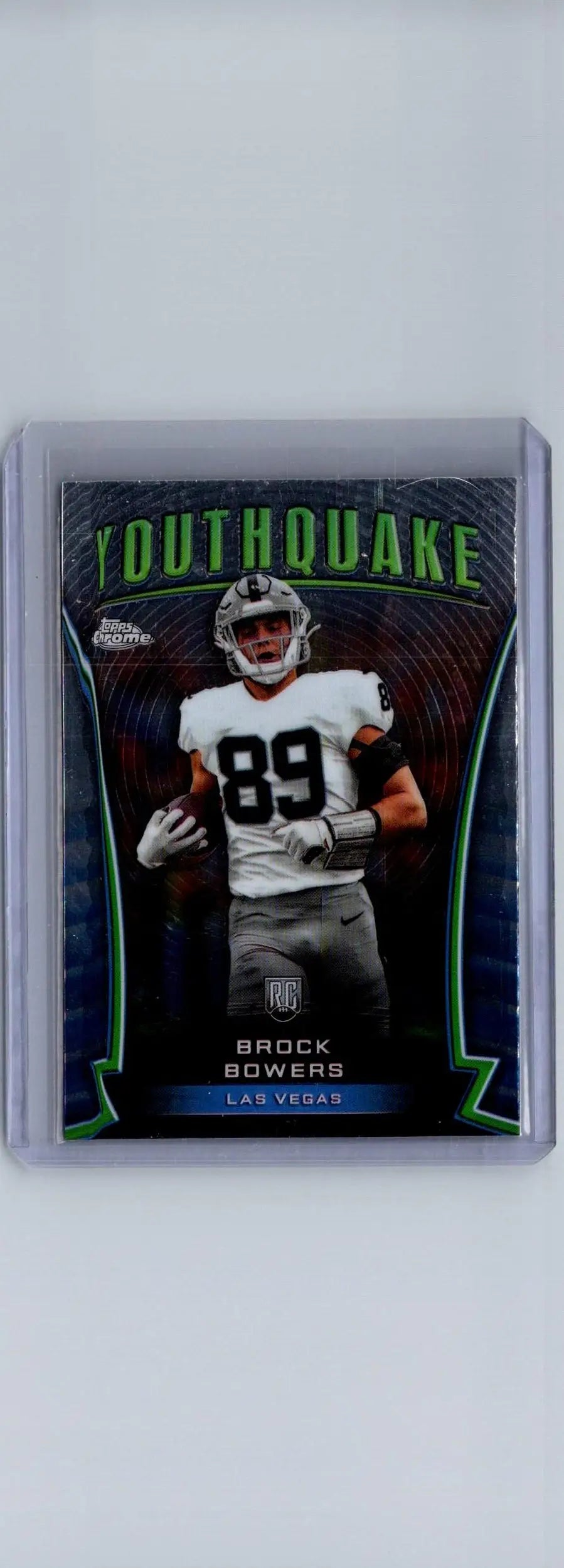 2024 Topps Chrome #Y-17 Brock Bowers Youthquake - Football Card Single