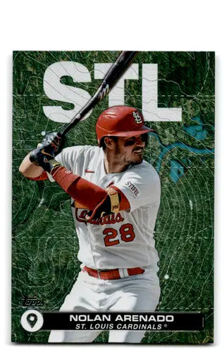 2024 Topps City to City Nolan Arenado baseball card with original gloss in NM-MT condition