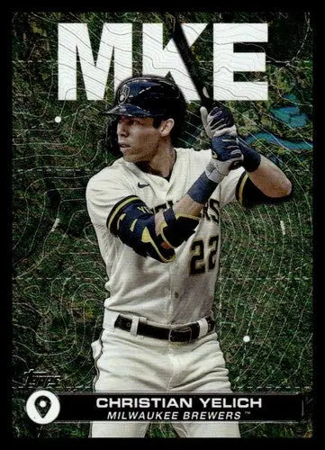 2024 Topps City to City #CTC-30 Christian Yelich NM-MT Brewers ID:73723 - Baseball Card Single