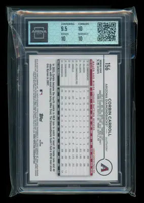 2024 Topps Corbin Carroll #156 Baseball Arena Club 10 - Baseball Card Single
