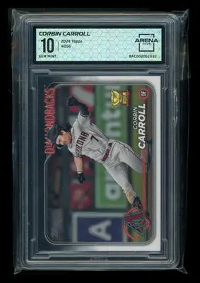 2024 Topps Corbin Carroll #156 Baseball Arena Club 10 - Baseball Card Single