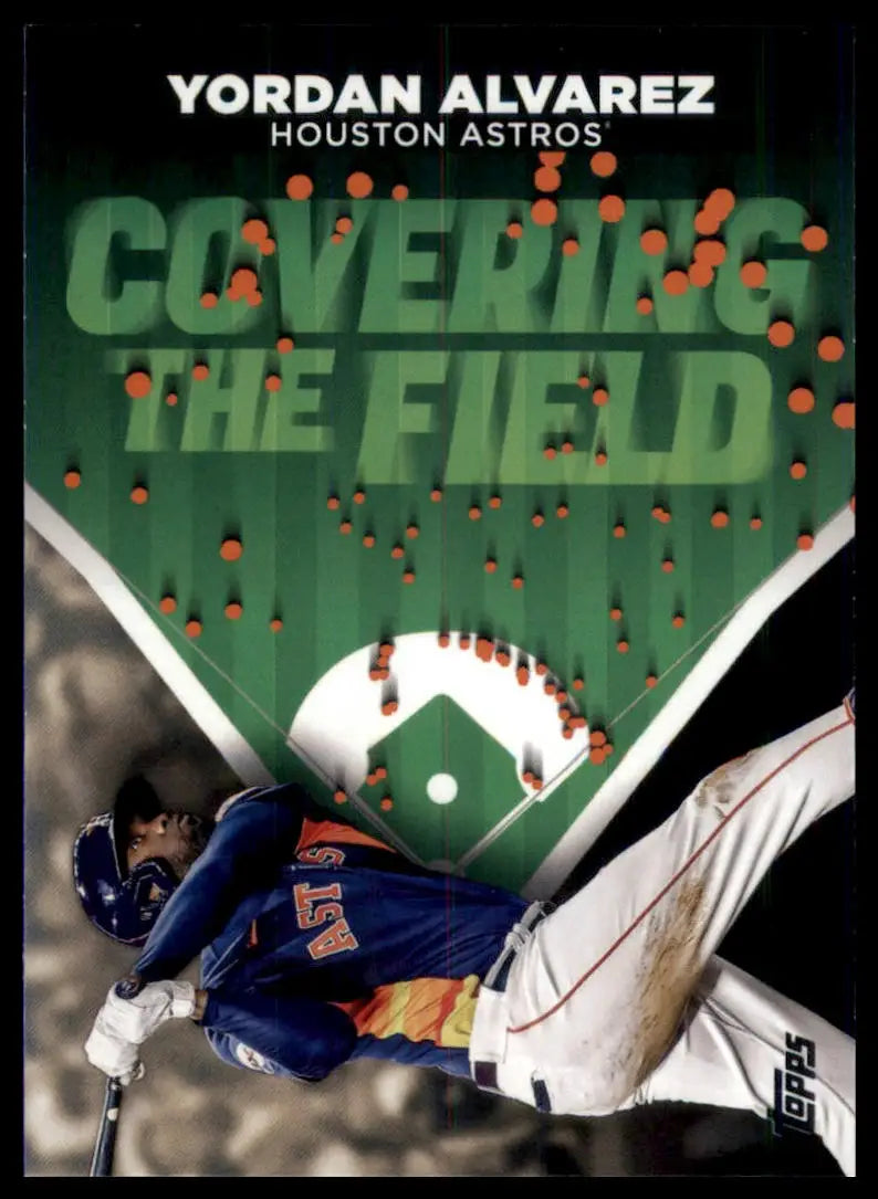 2024 Topps - Covering the Field Complete Your Set You Pick Choose Near Mint - CTF-17 Yordan Alvarez - Baseball Card