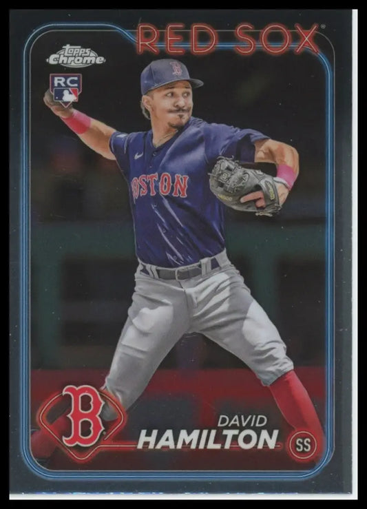 2024 Topps David Hamilton RC 202 Boston Red Sox Baseball NM - Baseball Card Single