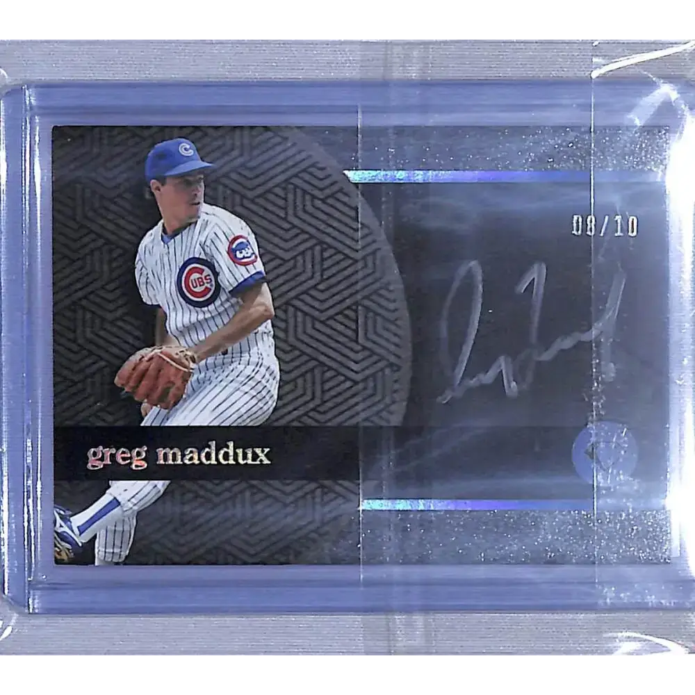 2024 Topps Diamond Icons #BPA-GM Greg Maddux EX Excellent Auto 08/10 Chicago Cubs - Baseball Card Single