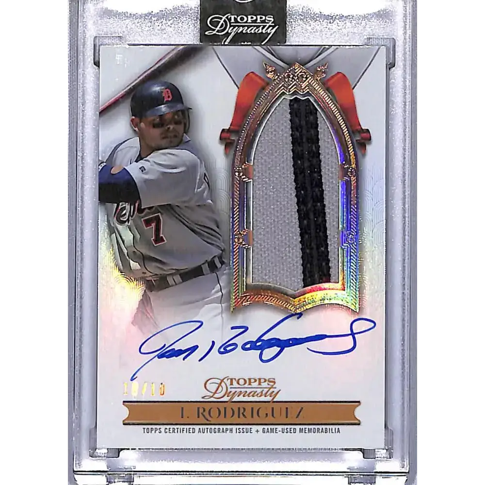2024 Topps Dynasty #DAPB-IR2 Ivan Rodriguez NM-MT MEM Auto 10/10 Detroit Tigers - Baseball Card Single