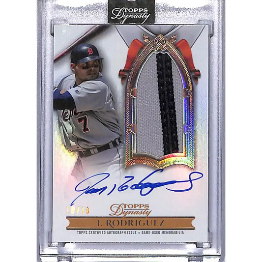 2024 Topps Dynasty #DAPB-IR2 Ivan Rodriguez NM-MT MEM Auto 10/10 Detroit Tigers - Baseball Card Single