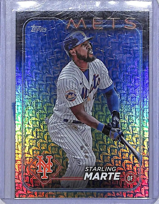 2024 Topps Easter #317 Starling Marte NM-MT New York Mets - Baseball Card Single