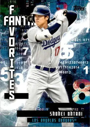 2024 Topps Fantasy Favorites #FF-1 Shohei Ohtani NM-MT Dodgers ID:71258 - Baseball Card Single