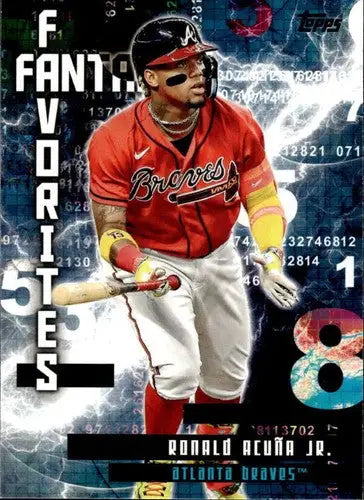 Ronald Acuña Jr. baseball card from 2024 Topps Fantasy Favorites NM-MT collection