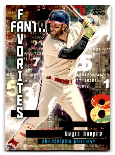 2024 Topps Fantasy Favorites #FF-6 Bryce Harper NM-MT Phillies ID:70823 - Baseball Card Single