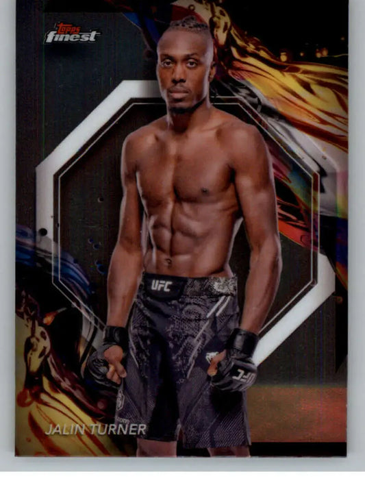 2024 Topps Finest UFC #137 Jalin Turner NM-MT Lightweight Men MMA Card - UFC/MMA Card Single