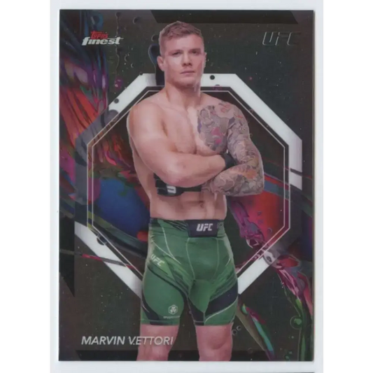 2024 Topps Finest UFC #22 Marvin Vettori NM-MT Middleweight Men MMA Card - UFC/MMA Card Single