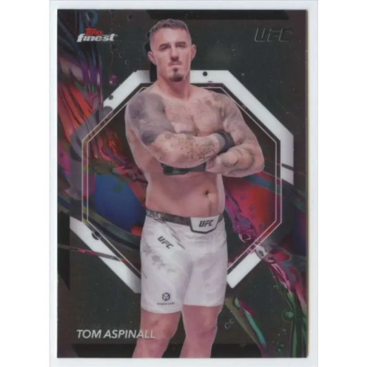 2024 Topps Finest UFC #49 Tom Aspinall NM-MT Heavyweight Men MMA Card - UFC/MMA Card Single