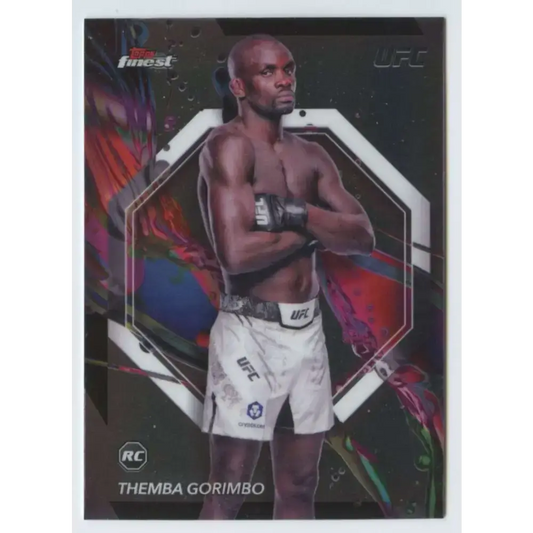 2024 Topps Finest UFC #79 Themba Gorimbo NM-MT RC Rookie Welterweight Men MMA Card - UFC/MMA Card Single