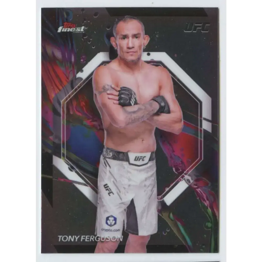 2024 Topps Finest UFC #96 Tony Ferguson NM-MT Lightweight Men MMA Card - UFC/MMA Card Single