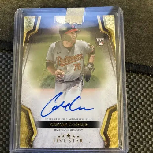 2024 Topps Five Star - Autographs #FSA-CCOW Colton Cowser (AU RC) - Baseball Card Single