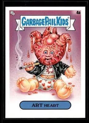 2024 Topps Garbage Pail Kids: Battle of the Bands Green Day Art Heart #4a - Entertainment Card Single