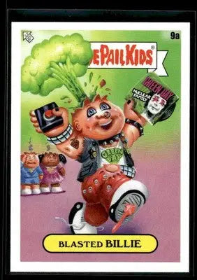 2024 Topps Garbage Pail Kids: Battle of the Bands Green Day Blasted Billie #9a