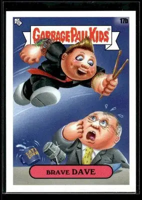 2024 Topps Garbage Pail Kids: Battle of the Bands Green Day Brave Dave #17b