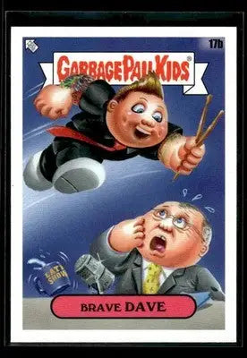 2024 Topps Garbage Pail Kids: Battle of the Bands Green Day Brave Dave #17b
