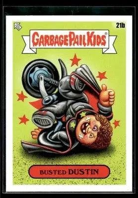 2024 Topps Garbage Pail Kids: Battle of the Bands Green Day Busted Dustin #21b