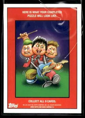 2024 Topps Garbage Pail Kids: Battle of the Bands Green Day Cannibal Hector #39a - Entertainment Card Single