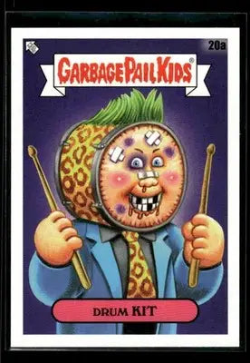 2024 Topps Garbage Pail Kids: Battle of the Bands Green Day Drum Kit #20a - Music Card Single