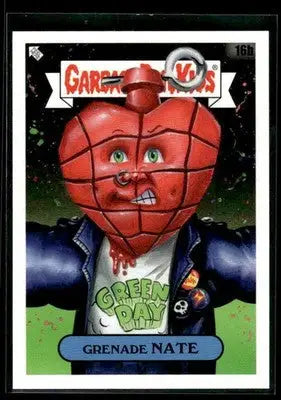 2024 Topps Garbage Pail Kids: Battle of the Bands Green Day Grenade Nate #16b - Entertainment Card Single