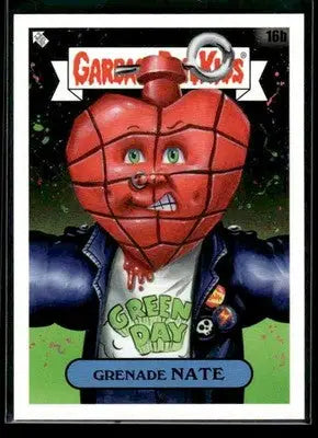 2024 Topps Garbage Pail Kids: Battle of the Bands Green Day Grenade Nate #16b - Entertainment Card Single