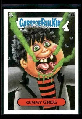 2024 Topps Garbage Pail Kids: Battle of the Bands Green Day Gummy Greg #18a - Non-Sports Card Single