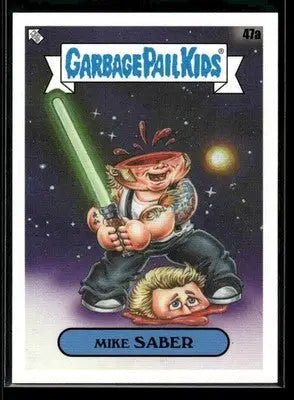 2024 Topps Garbage Pail Kids: Battle of the Bands Green Day Mike Saber #47a