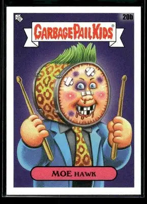 2024 Topps Garbage Pail Kids: Battle of the Bands Green Day Moe Hawk #20b