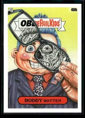 2024 Topps Garbage Pail Kids: Battle of the Bands Green Day Roddy Rotten #40b