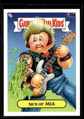 2024 Topps Garbage Pail Kids: Battle of the Bands Green Day Sick of Mia #35a - Entertainment Card Single