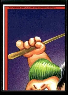 2024 Topps Garbage Pail Kids: Battle of the Bands Green Day Unburied Billie #10a - Entertainment Card Single