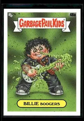 2024 Topps Garbage Pail Kids: Green Day Billie Boogers #48a