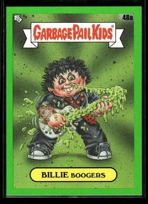 2024 Topps Garbage Pail Kids Green Day Billie Boogers #48a Booger Green - Entertainment Card Single