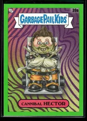 2024 Topps Garbage Pail Kids: Green Day Cannibal Hector #39a Booger Green - Other