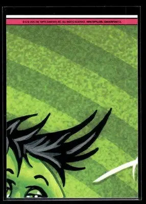 2024 Topps Garbage Pail Kids: Green Day Deadly Dirnt #2b Booger Green