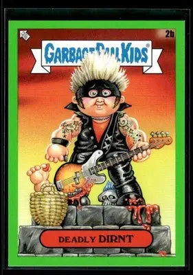 2024 Topps Garbage Pail Kids: Green Day Deadly Dirnt #2b Booger Green