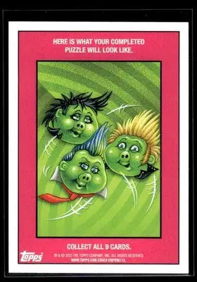 2024 Topps Garbage Pail Kids: Green Day Destructive Donnie #42b