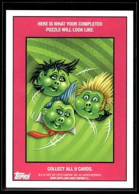 2024 Topps Garbage Pail Kids: Green Day Destructive Donnie #42b