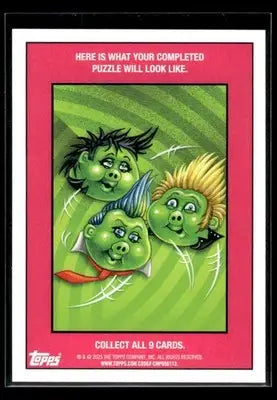 2024 Topps Garbage Pail Kids: Green Day Destructive Donnie #42b Booger Green - Entertainment Card Single