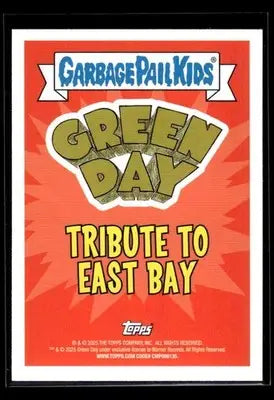 2024 Topps Garbage Pail Kids: Green Day Fairy Land #EB-7 Tribute to East Bay